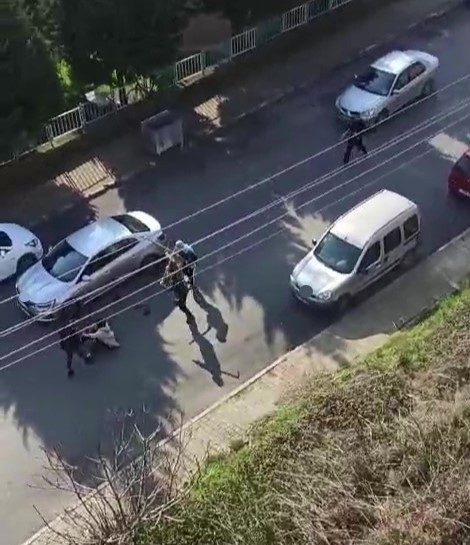 Kocaeli’nin Gölcük ilçesinde olaydan bir hafta önce boşandığı eşini sokak