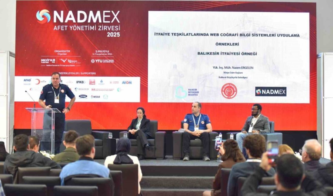 Balıkesir Büyükşehir Belediyesi İtfaiye Dairesi Başkanlığı, İstanbul’da gerçekleşen NADMEX 2025