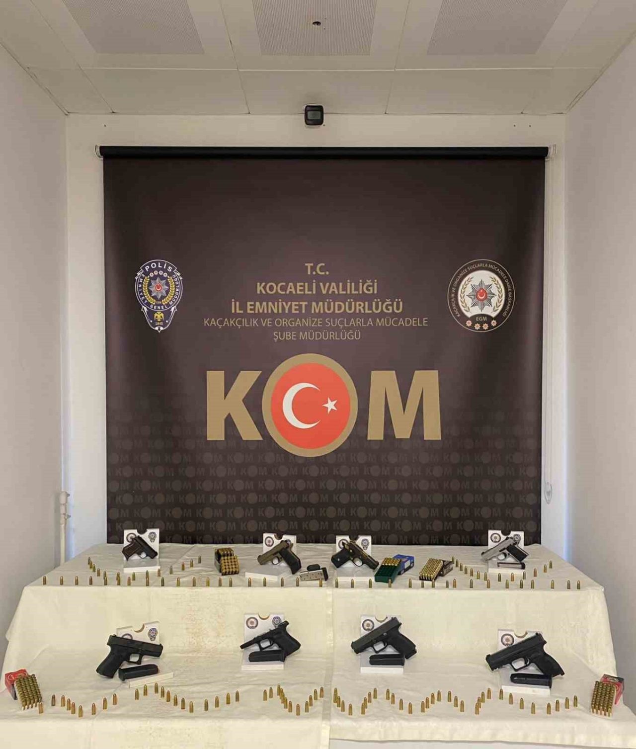 Kocaeli ve İstanbul’da suç örgütüne yönelik eş zamanlı düzenlenen operasyonda