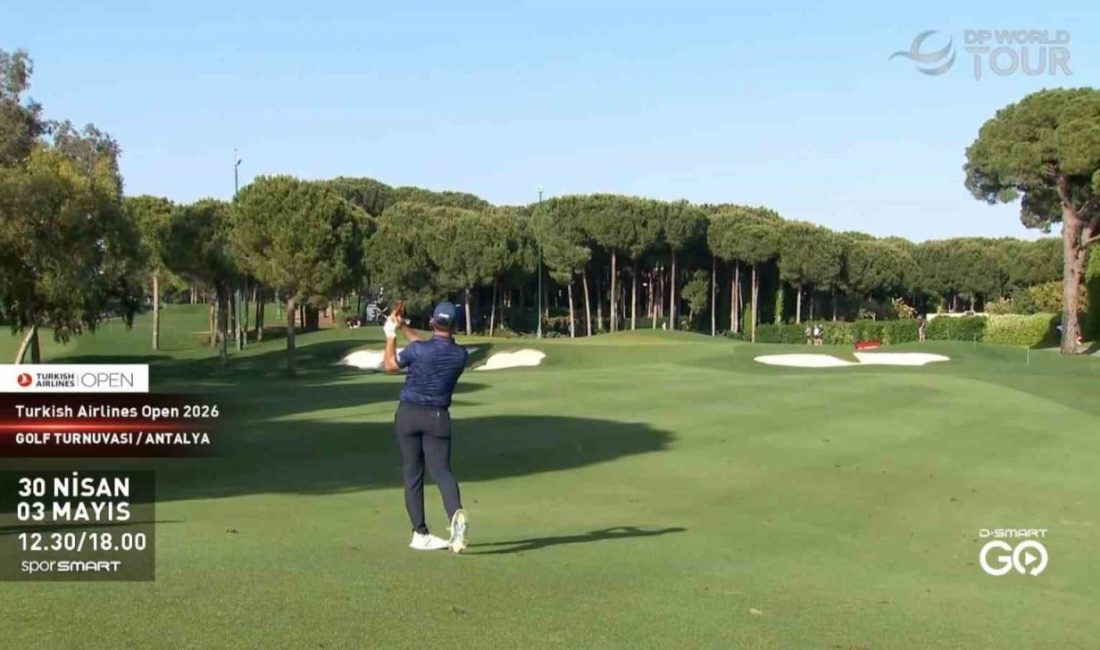 DP Dünya Turu Asya Serisi kapsamında düzenlenecek Turkish Airlines Open,