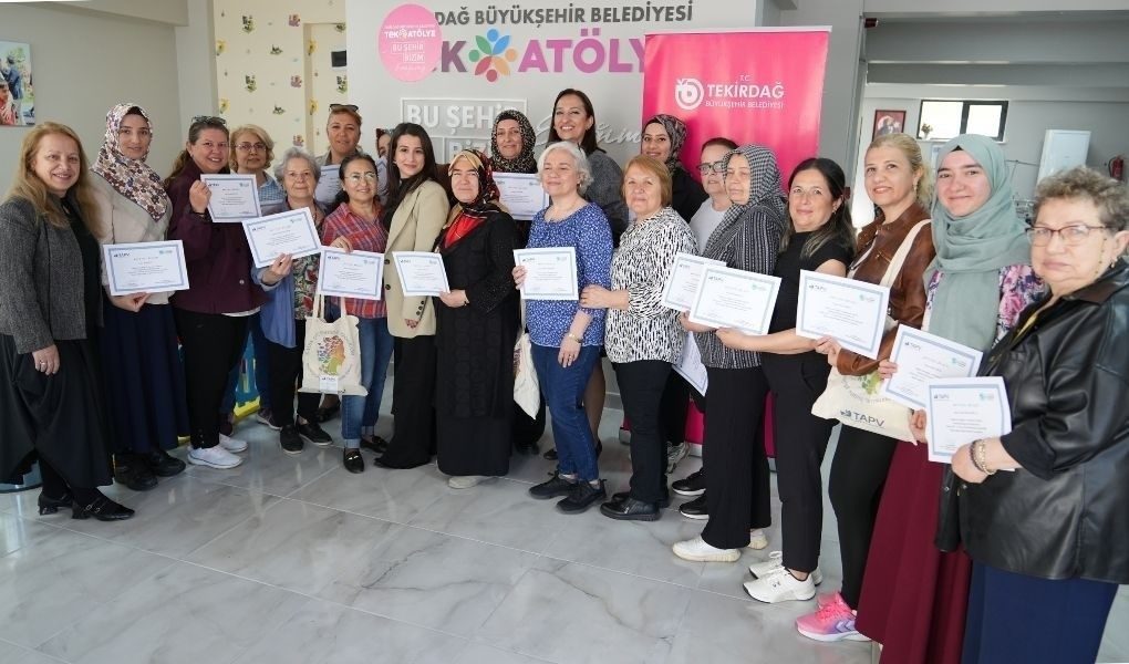 Tekirdağ Büyükşehir Belediyesi tarafından kadınların yaşam kalitesini artırmak ve koruyucu