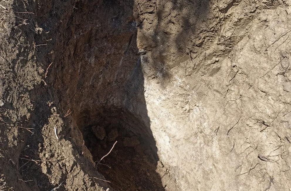 Tekirdağ’ın Hayrabolu ilçesine bağlı Çene Mahallesi mezarlığında izinsiz kazı yapıldığı