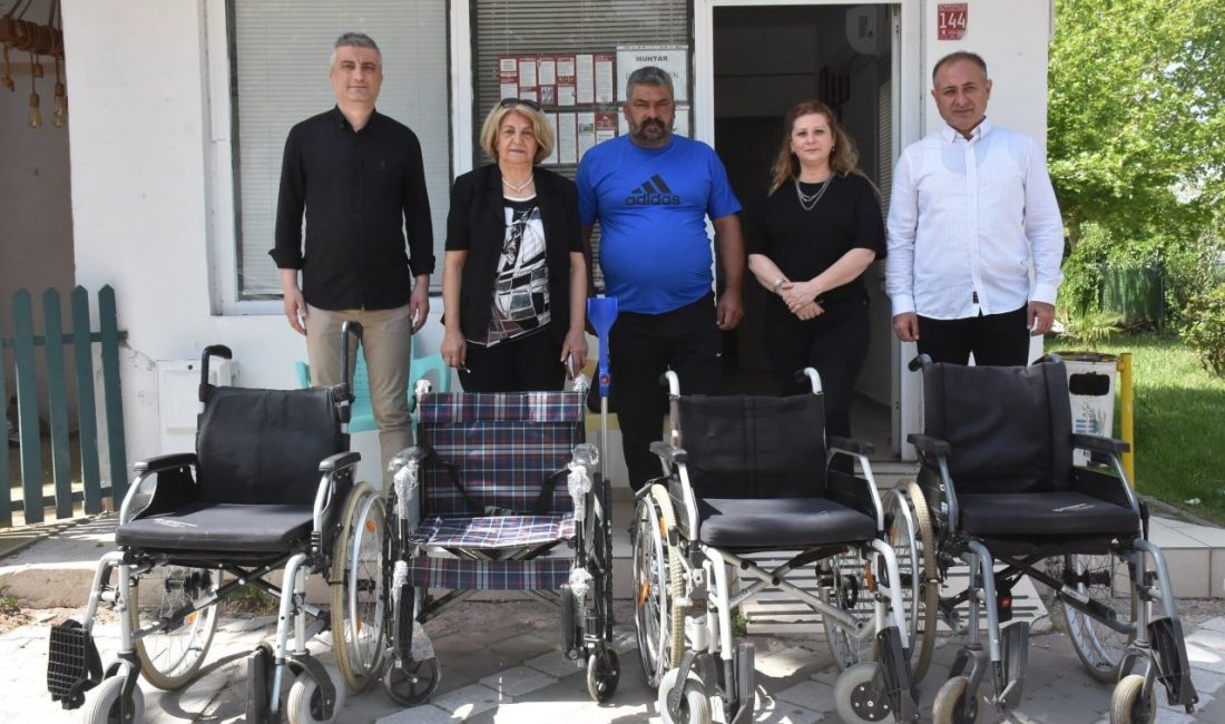 Edremit Belediyesi, sosyal belediyecilik anlayışı kapsamında engelli ve ihtiyaç sahibi