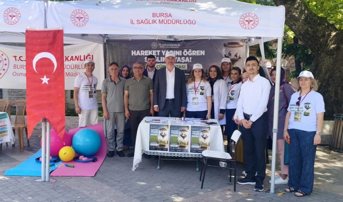 Sağlık Bakanlığı tarafından fiziksel aktivitenin önemine dikkat çekmek amacıyla hayata