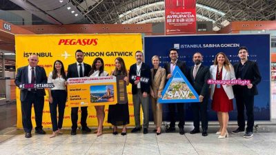 İstanbul Sabiha Gökçen Uluslararası Havalimanı, Pegasus Hava Yolları’nın Londra Gatwick