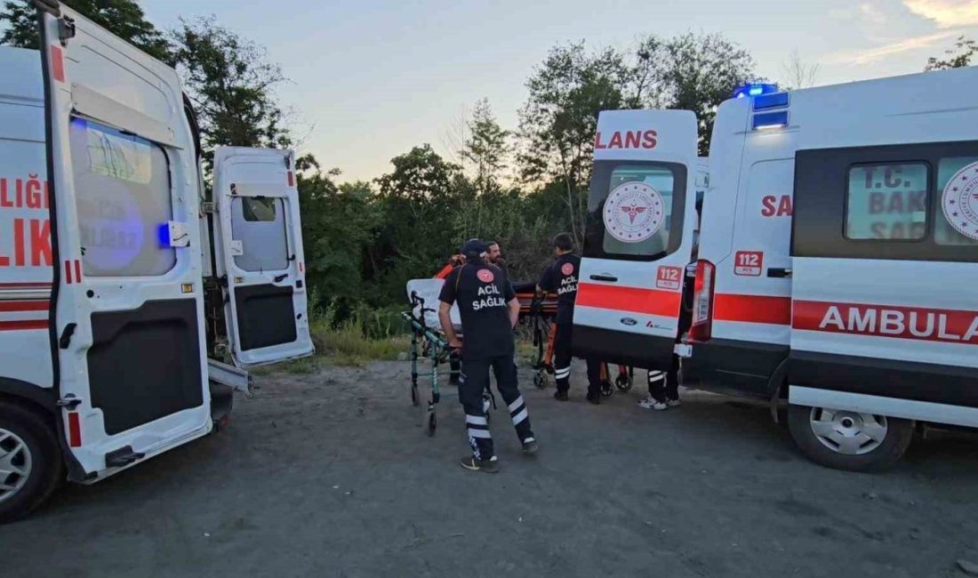 Sakarya’nın Sapanca ilçesinde gölde şnorkel ve deniz gözlüğü takılı vaziyette