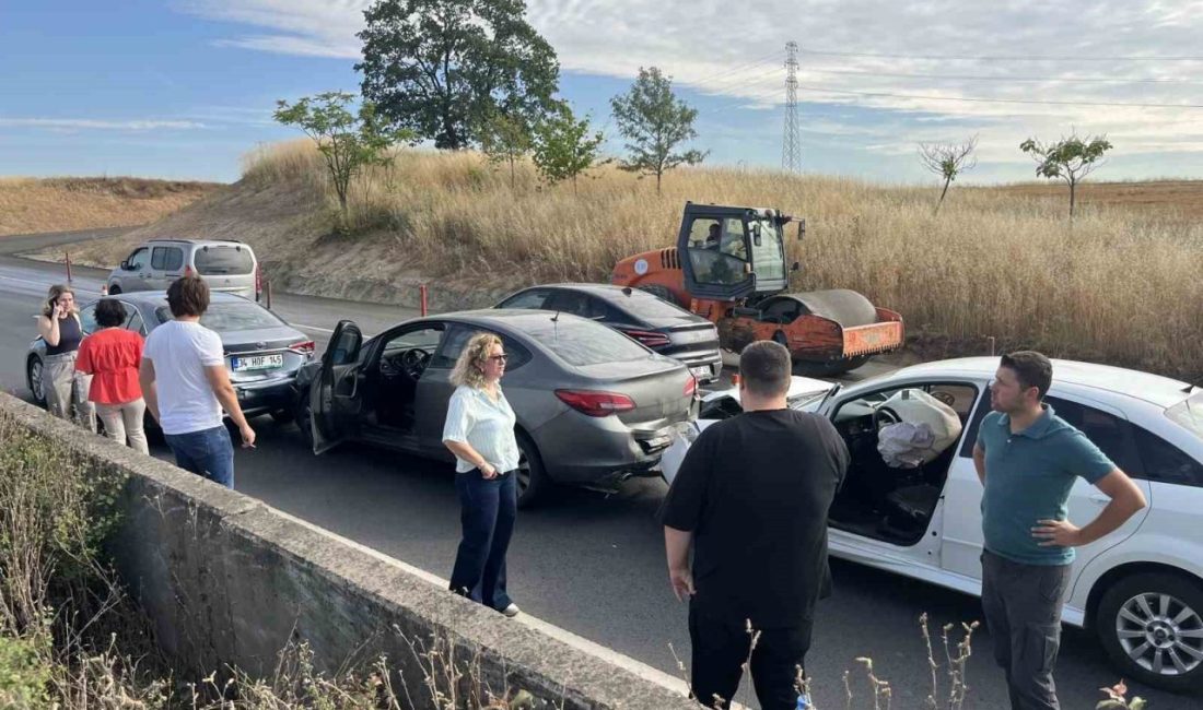Tekirdağ’ın Çorlu ilçesinde 500 metre arayla iki ayrı noktada zincirleme