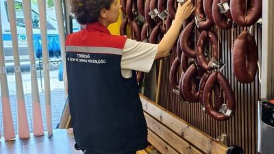 Tekirdağ İl Tarım ve Orman Müdürlüğü ekipleri, vatandaşların güvenilir gıdaya