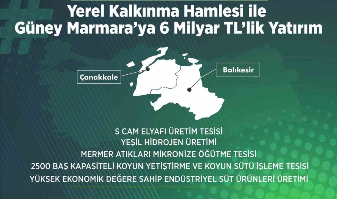 Sanayi ve Teknoloji Bakanlığı tarafından yürütülen Yerel Kalkınma Hamlesi Teşvik