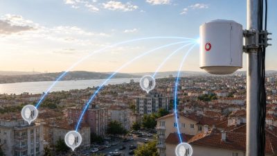Vodafone, tek bir anten üzerinden birden fazla bağlantının yönetilebildiği yeni
