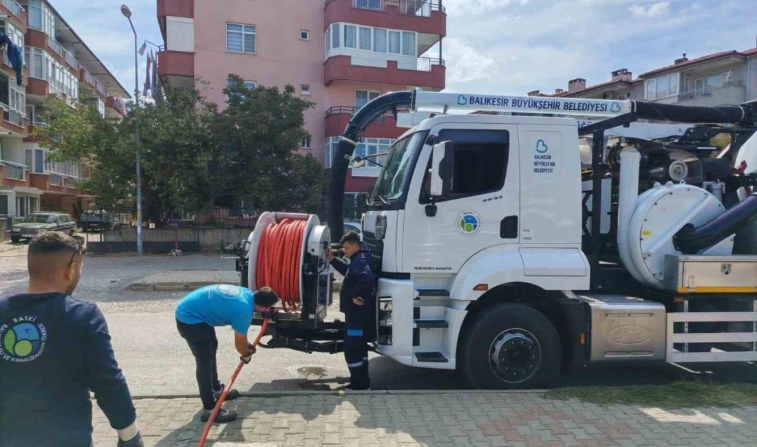 Balıkesir Büyükşehir Belediyesi Su ve Kanalizasyon İdaresi (BASKİ) tarafından Ayvalık’taki