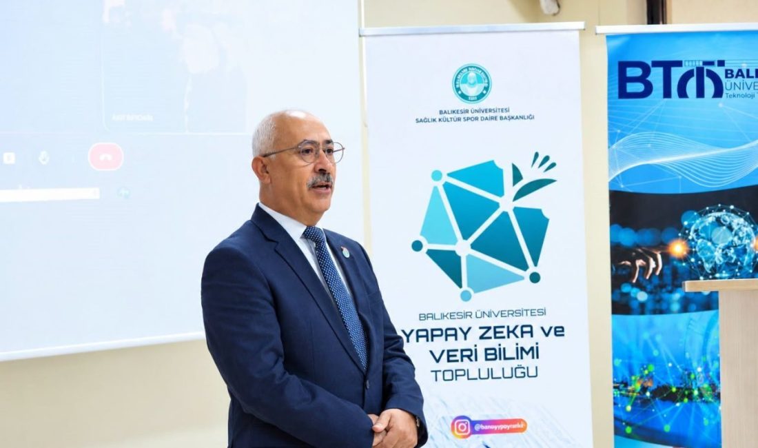 Balıkesir Üniversitesinde, öğrencilerin dijital dönüşüm, yapay zekâ ve kurumsal kaynak