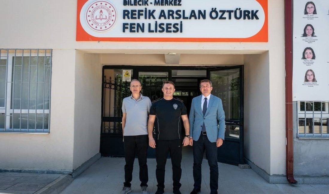 Bilecik’te eğitim yılı öncesi okul güvenliği için iş birliği yapıldı.