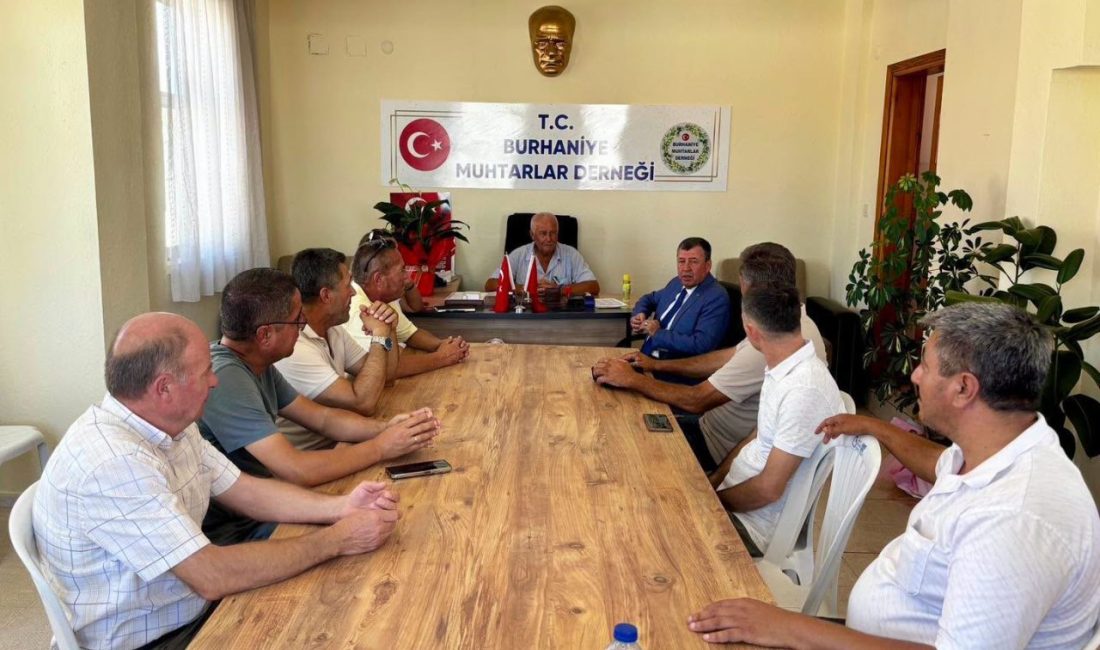 Balıkesir’in Burhaniye ilçesinde, Belediye Başkan Yardımcısı Tarık Erdil ve Muhtarlık