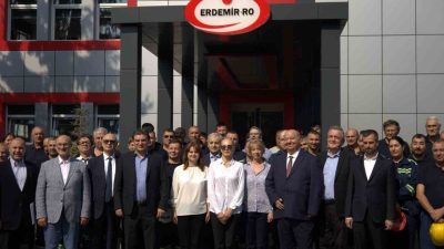 Yıllık 150 bin ton üretim kapasitesine sahip Erdemir Romanya, üretiminin