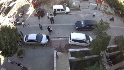 Esenyurt’ta iki yıl önce sorun yaşadığı komşusu ile karşılaşınca tartışan