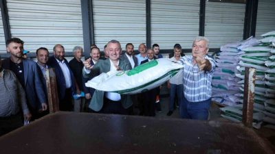 Kocaeli’de hayata geçirilen “Yem Bitkisi Tohumu Destekleme Projesi” kapsamında, il
