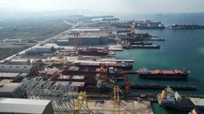 Yalova’da yılın ilk 8 ayında gerçekleştirilen ihracat, geçen yılın aynı