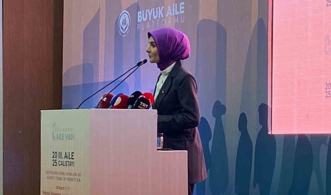 Aile ve Sosyal Hizmetler Bakanı Mahinur Özdemir Göktaş, “Aileyi koruyan