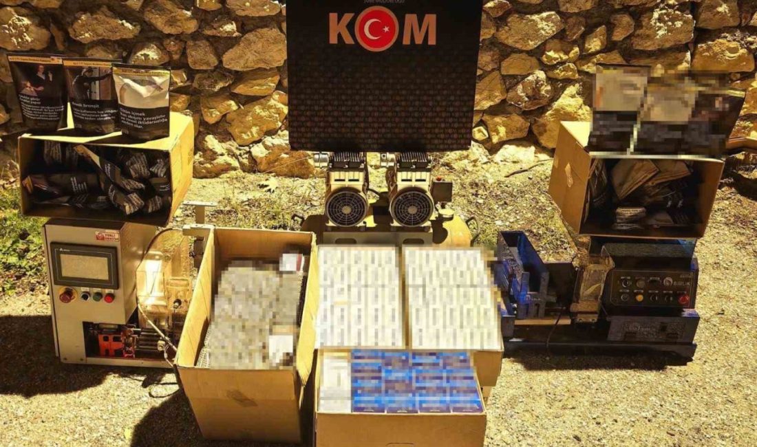 Bilecik’te kaçak tütün mamulü imalatı ve satışı yapan bir adrese