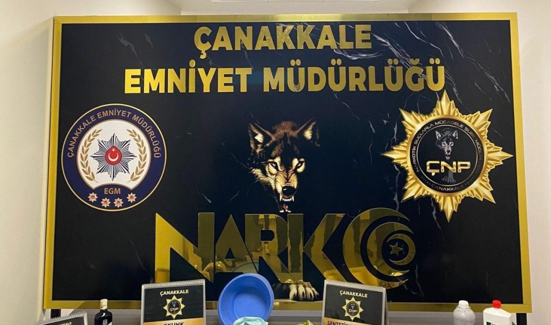 Çanakkale’de son 1 haftada gerçekleştirilen huzur uygulamaları ve operasyonlarda toplam