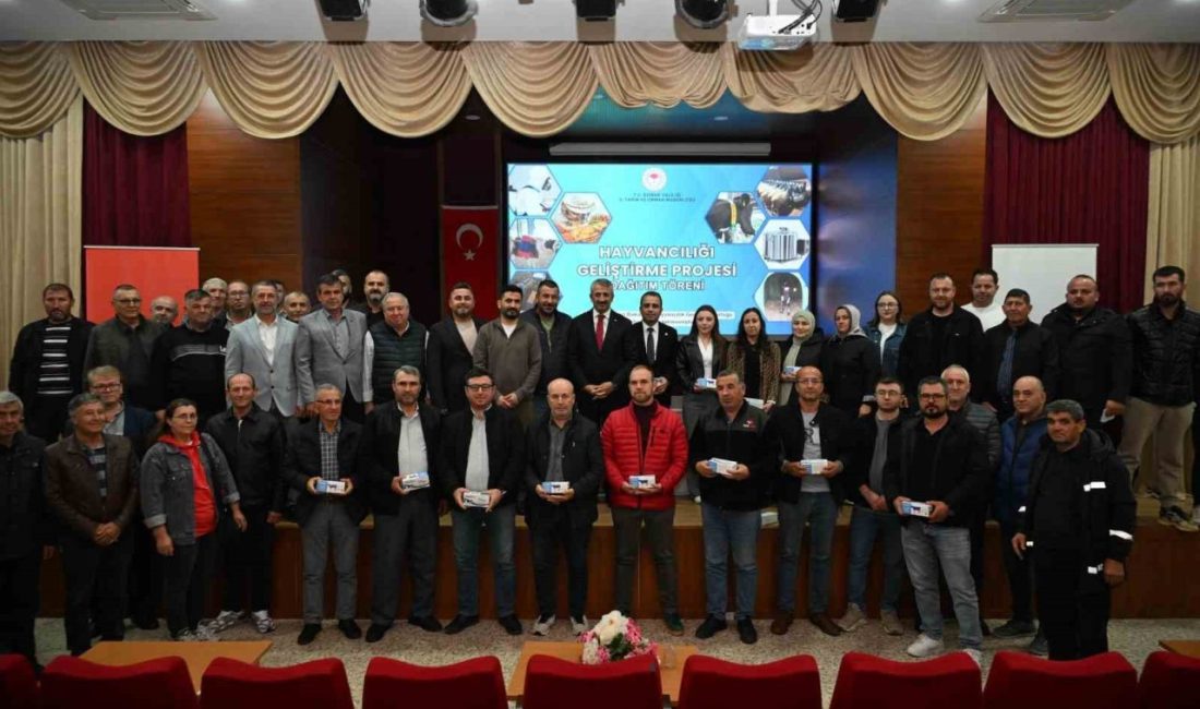 Edirne’de süt üretiminde verimliliği artırmak ve hastalıklarla erken mücadeleyi desteklemek