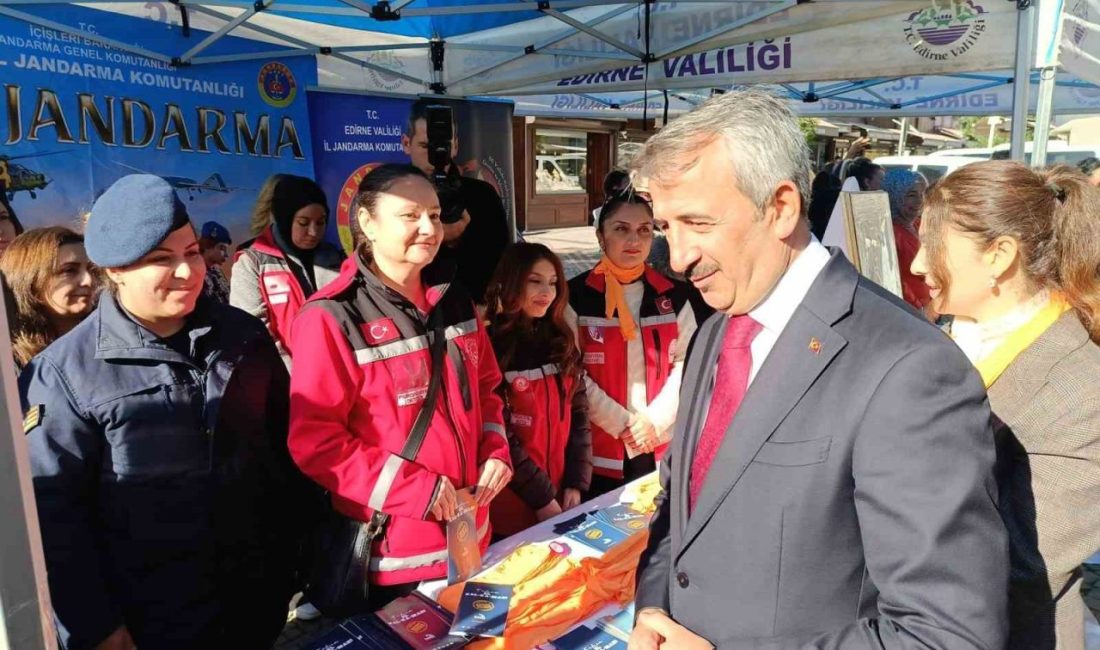Edirne’de 25 Kasım Kadına Yönelik Şiddete Karşı Uluslararası Mücadele Günü