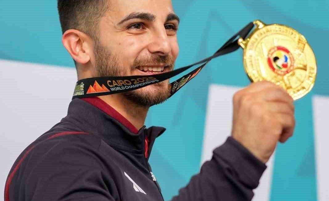 Milli karateci Eray Şamdan, Mısır’da düzenlenen 27. Dünya Karate Şampiyonası’nda