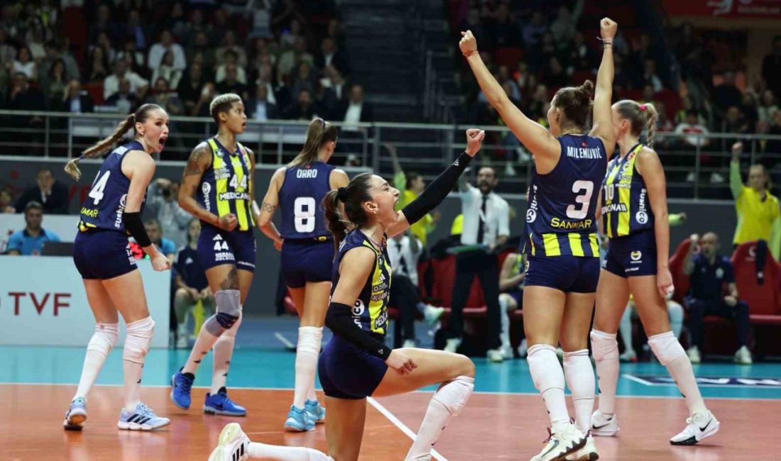 Vodafone Sultanlar Ligi 6. haftasında oynanan derme açta Fenerbahçe, sahasında