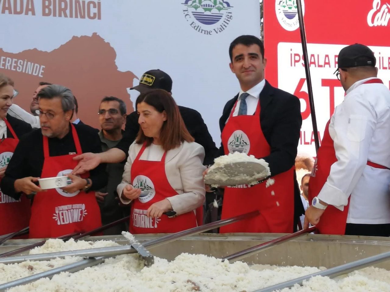 Edirne’nin İpsala Ovası’nda yetişen İpsala Pirinci, Avrupa Birliği (AB) tarafından