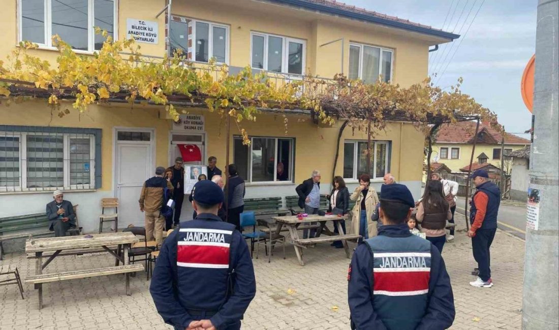 Bilecik İl Jandarma Komutanlığına bağlı ekipler vatandaşların huzur ve güvenliği
