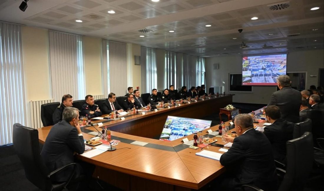 Sınır Kapıları Koordinasyon Toplantısı, Kapıkule Hudut Kapısı Toplantı Salonu’nda ilgili