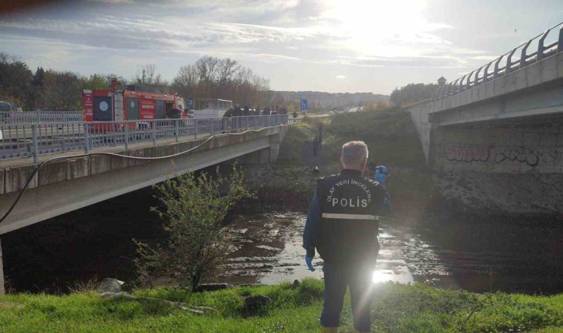 Edirne’nin Keşan ilçesinde dere yatağında bir kişi ölü bulundu. Alınan