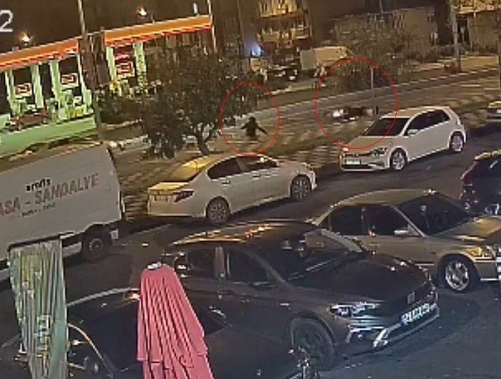 Tekirdağ’da kontrolden çıkan motosikletin devrilerek metrelerce sürüklendiği kazayı sürücü yara