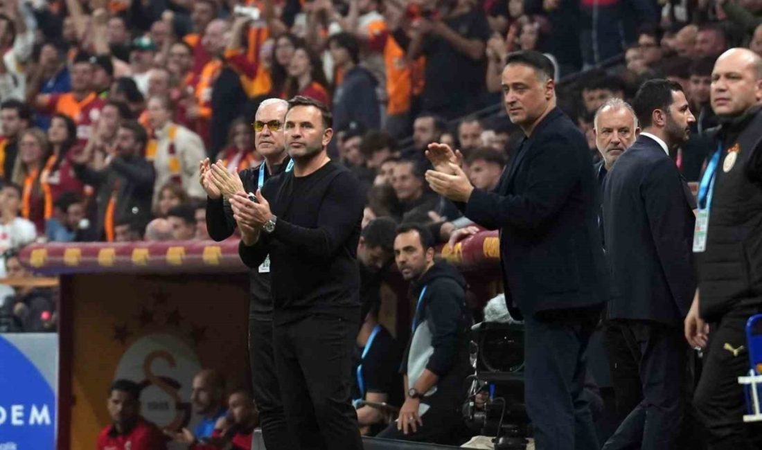 Galatasaray Teknik Direktörü Okan Buruk, Gençlerbirliği Teknik Direktörü Volkan Demirel