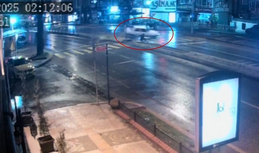 Edirne’de alkollü ve ehliyetsiz bir kadın sürücünün kontrolünü kaybettiği otomobil,