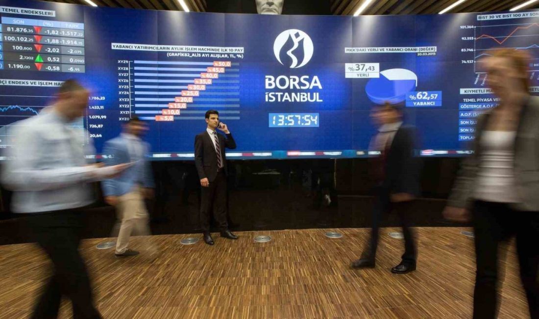 Borsa, güne yüzde 0,19’luk yükselişle başladı. Borsa İstanbul 100 (BIST)