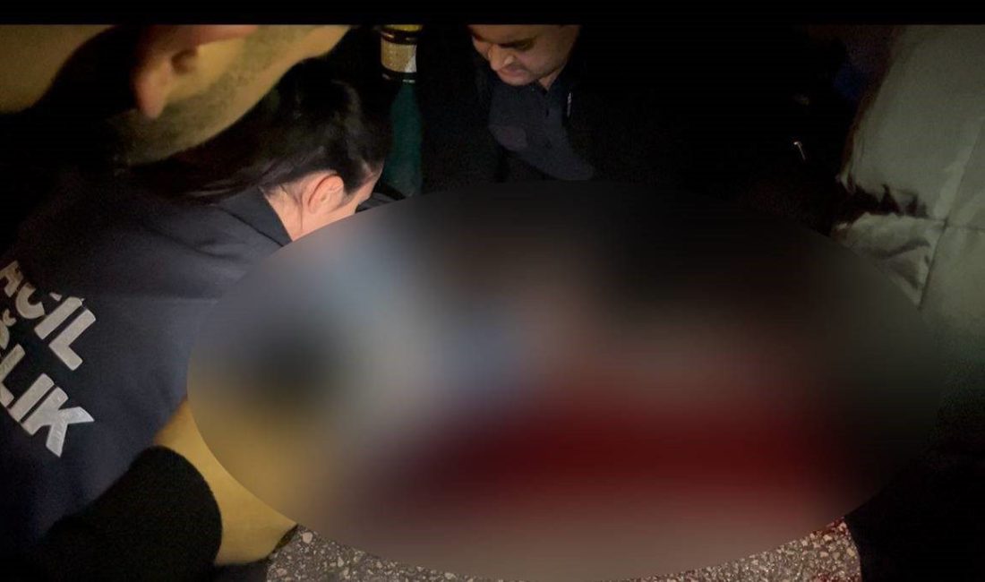 Bursa’da seyir halindeki motosiklet sürücüsü, tünel girişinde frene basınca yağışlı