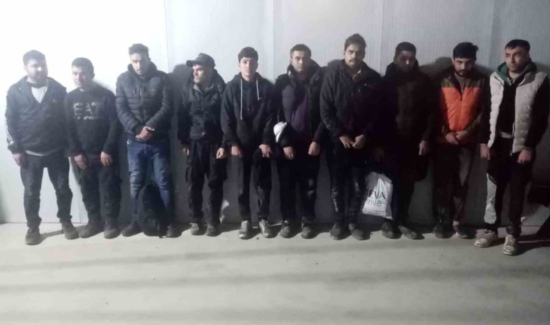 Edirne’nin Uzunköprü ilçesinde, yasa dışı yollarla Avrupa ülkelerine geçmeye çalışan