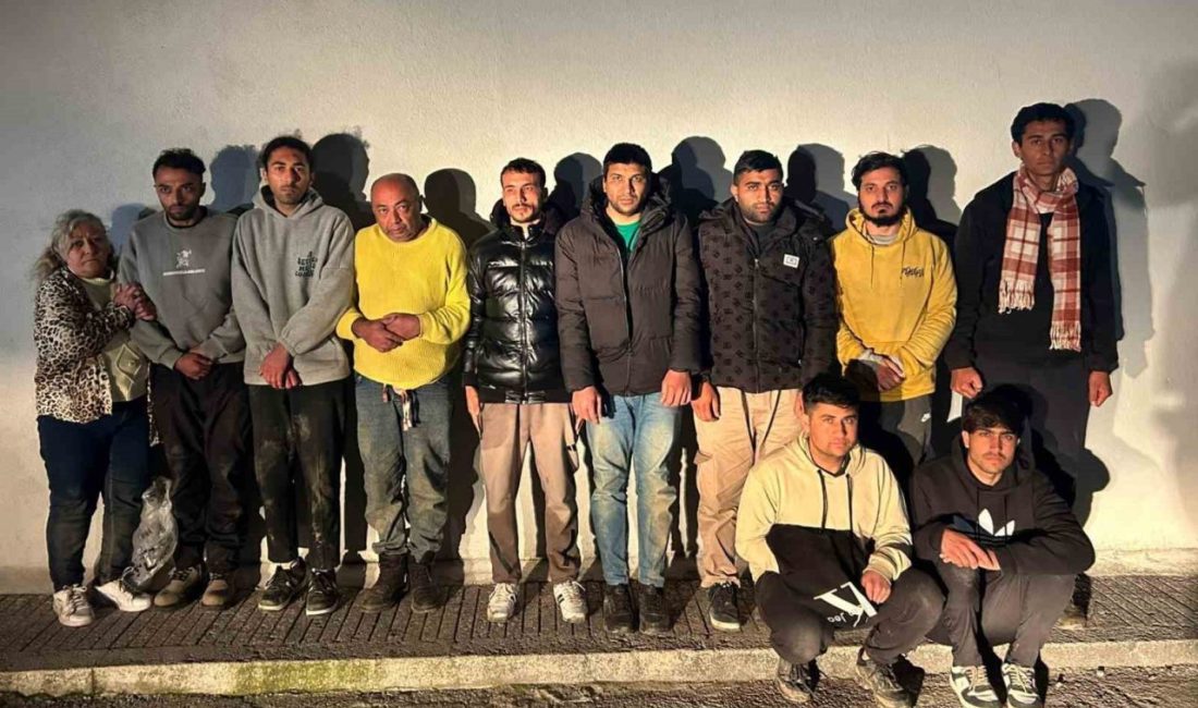 Edirne’nin Uzunköprü ilçesinde hudut birliklerince Yunanistan’a yasa dışı yollardan kaçamaya