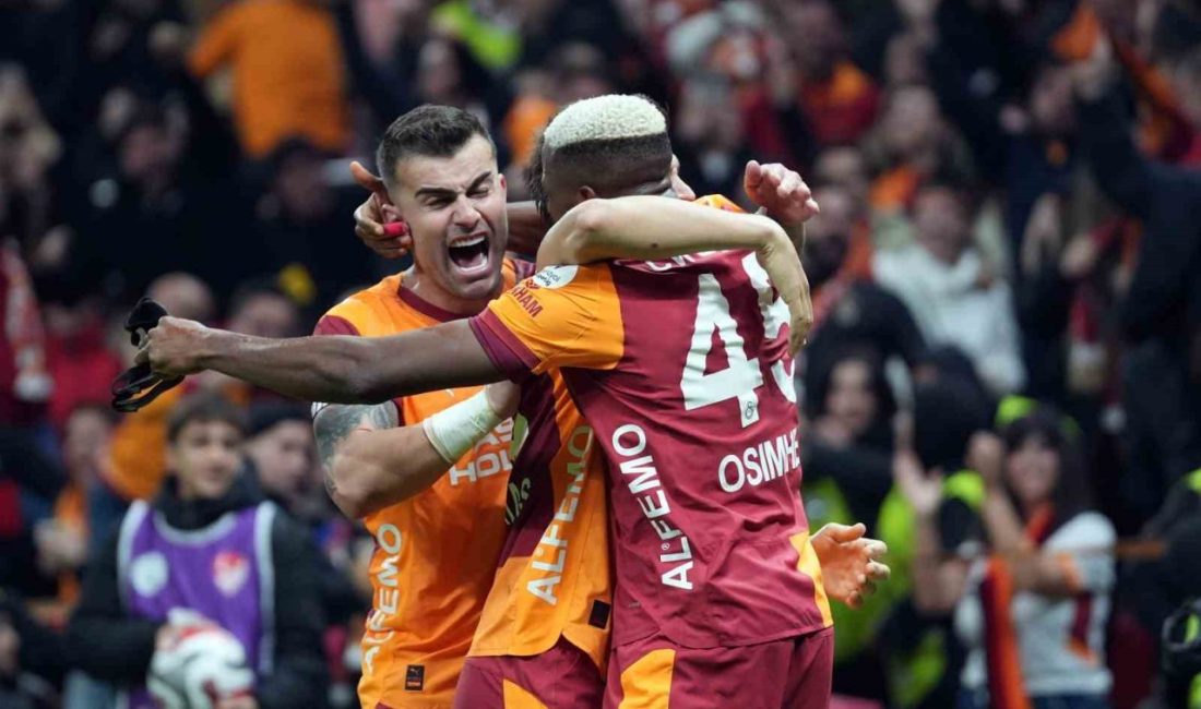 Galatasaray, Samsunspor galibiyetiyle Trendyol Süper Lig’de evindeki yenilmezliğini 26 maça