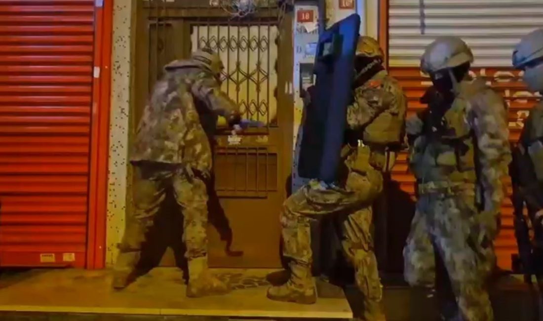 İstanbul’da çok sayıda olaya karışıtığı tespit edilen, liderliğini Ö.T.’nin yaptığı