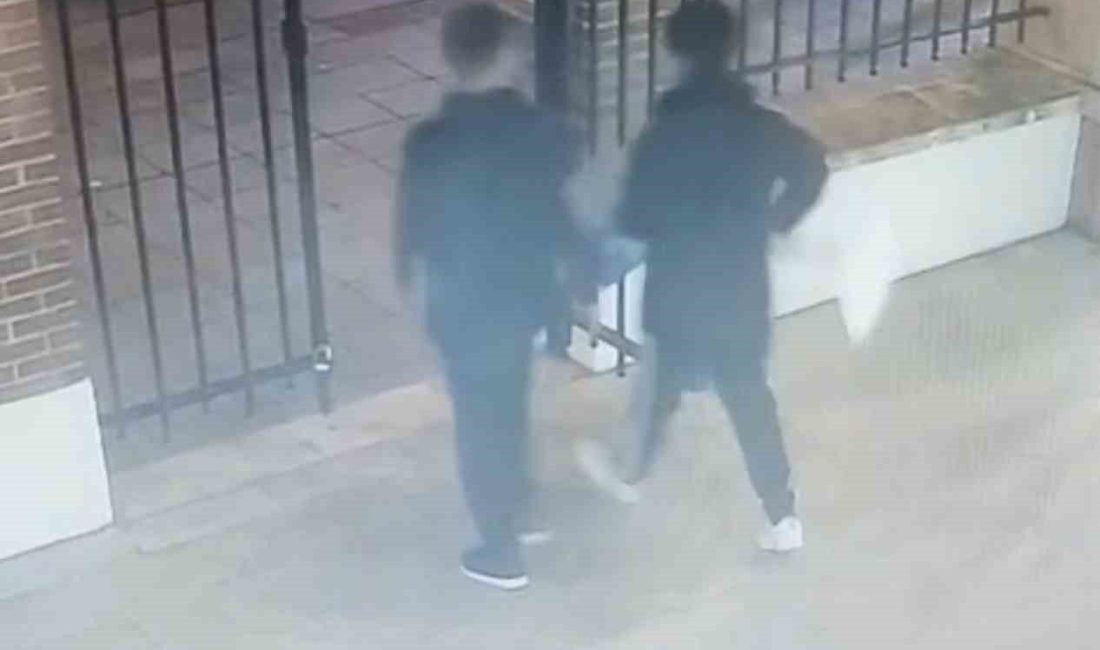 Kadıköy’de Sultan 3. Mustafa İskele Camii’nde iki şüphelinin, yardım kutusunu