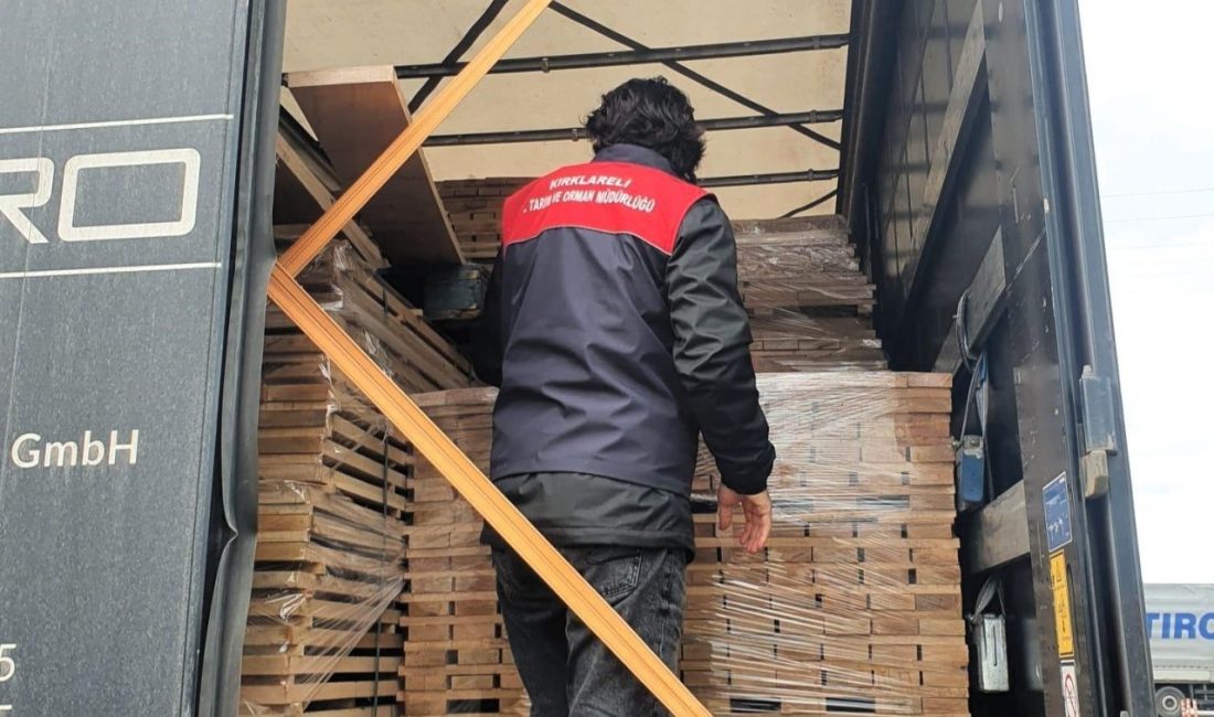 Kırklareli’nin Lüleburgaz ilçesinde Tarım ve Orman Müdürlüğü teknik personelince, ihracat