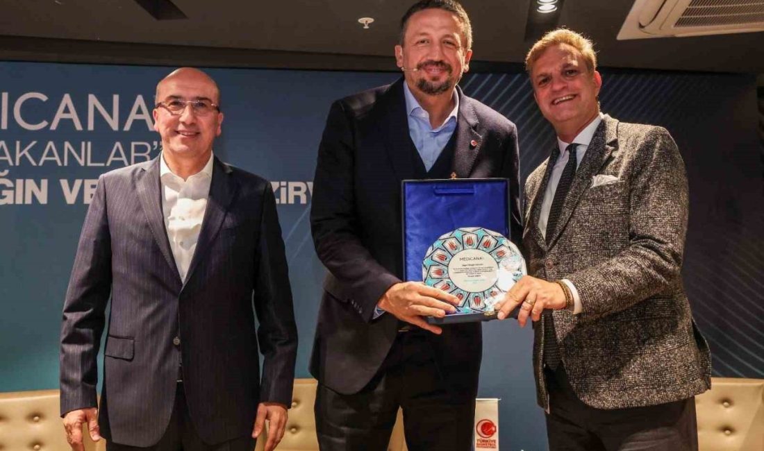Türkiye Basketbol Federasyonu (TBF) Başkanı Hidayet Türkoğlu ile Medicana Sağlık