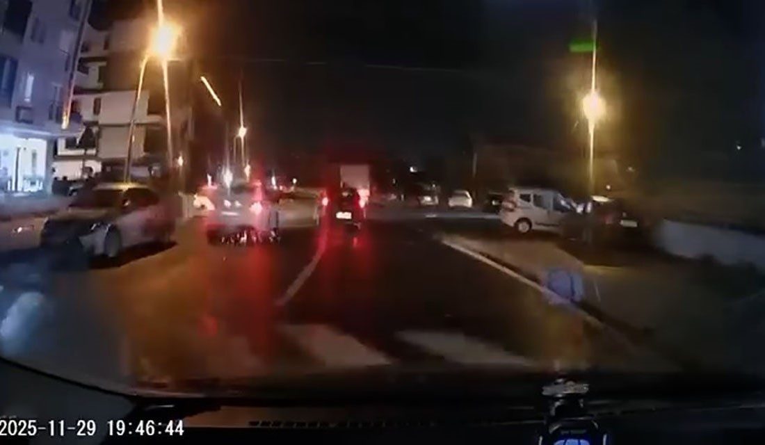 Tekirdağ’ın Çerkezköy ilçesinde, iddiaya göre bir korsan taksi ile iki