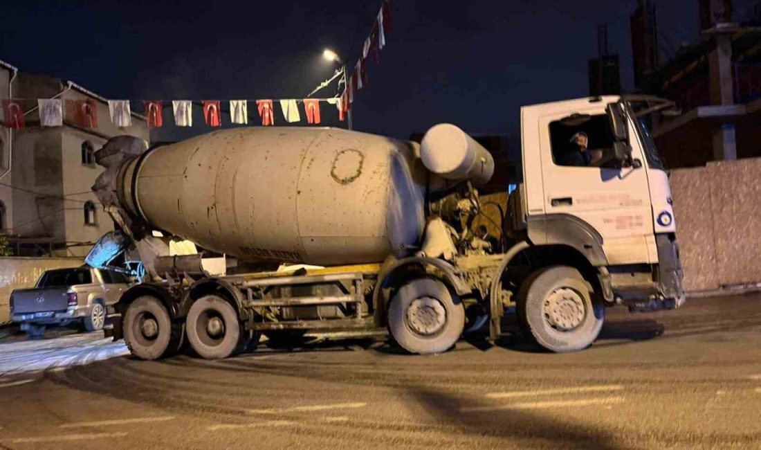 Arnavutköy’de çalışır haldeki beton mikserini temizlerken içine düşerek hayatını kaybeden