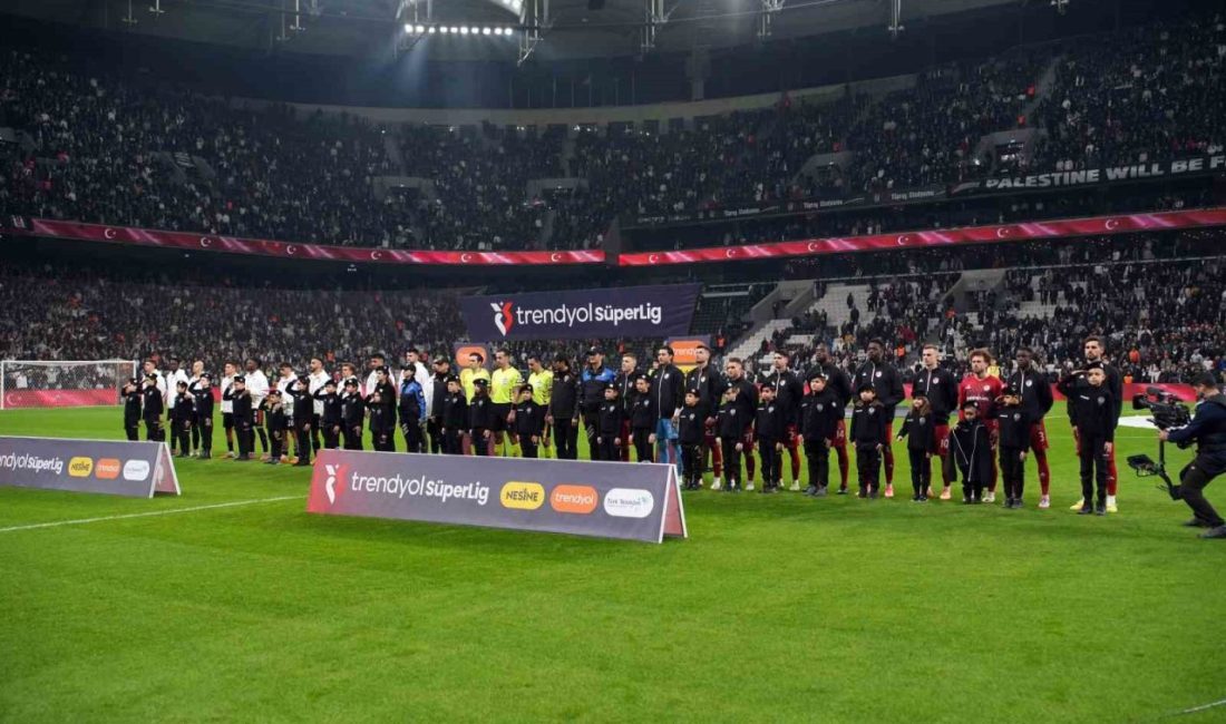 Trendyol Süper Lig’in 15. haftasında Beşiktaş, sahasında Gaziantep Futbol Kulübü