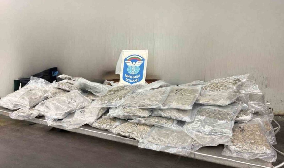 Edirne Kapıkule Sınır Kapısı’na gelmeye çalışan bir araçta 22 kilo