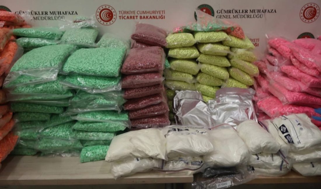 Edirne Kapıkule Gümrük Sahası’nda yılbaşı öncesi düzenlenen operasyonda, bir tırda